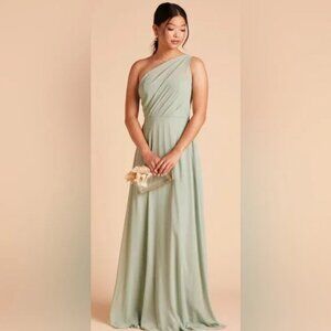 Birdy Grey Kira Chiffon Sage NWT Size Medium (No slit)